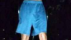 One casual day a group of athletic friends enjoyed a workout session in the park