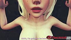 Superwoman Gets Intense Missionary Pounding In Tight Teen Pussy With Closeup Creampie Flood In 3D Hentai