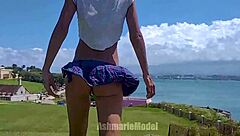 i feel so thrilled with nip slips upskirts downblouse barefoot and braless in public