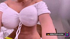 Can This Sexy Chubby German Blonde Milf Handle Intense Anal With Her Huge Ass And Big Tits?