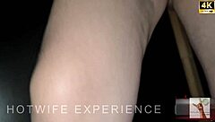 why does this slutty wife lie to her hubby about manicure and surrender to hung black guy at glory hole?