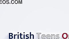 Intense hard fucking by real British 18 year old teen