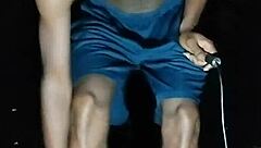 One casual day a group of athletic friends enjoyed a workout session in the park