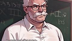 Bold Violet Loves Showing Her Huge Tits and Big Ass in Taboo Hentai Game