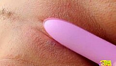 Two brunette lesbians fuck with a sex toy to chase away loneliness!