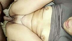 se corre en mi cara y meto el semen en mi vagina para quedar preñada, wow