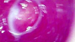 Oh Wow, Camera Deep Inside Wet Pussy Captures Intense Female Orgasm!