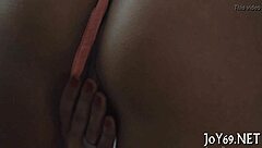 Solo Babe Thrusts Dildo Deep Into Wet Pussy!