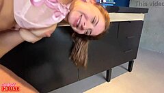 This hot redhead craves big cocks but her cuck boyfriend can't deliver 😏