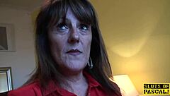 Religious Mature Submissive Ravaged Bent Over In Doggystyle By Dominant European Male In Heels And Stockings