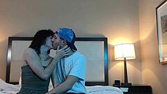 hey, making out with this hot petite woman feels amazing, doesn't it?