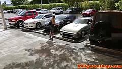 Amateur Babe Trades Car For Hidden Cam Blowjob And Pussy Action In Reality Pawn