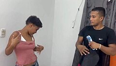 sexy indian girl trades haircut for wild fucking until i cum deep in her tight wet pussy