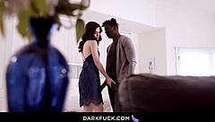 Super hot babe evelyn claire craves massive black cock in interracial romp