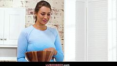 Curvy Bella Demonstrates Fingering and Blowjob Skills in Big Ass Nuru Massage