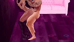 Weennie Dominates Intense IMVU Sex Encounter with Bold Moves and Passionate Action