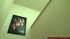 Natasha Nice Discovers Gloryhole Blowjob And Cowgirl Riding With Black Cock In Bathroom