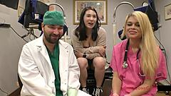 Mina Moon experiences detailed entrance physical at Tampa University in Florida