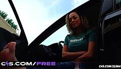 oh slave, you're caged and broken by my brutal heel domination in this femdom training!