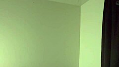 Babysitter Shows Up at Apartment for Wet Pussy Flashing and Orgasm!