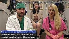 Mina Moon experiences detailed entrance physical at Tampa University in Florida