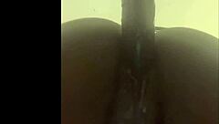 Hey, watch this wet ebony pussy riding a dildo solo 😏