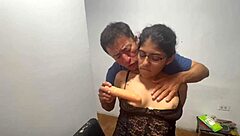 Oh man, my boyfriend's submission gift gets me so horny with all that hard hitting action