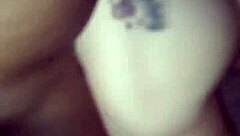 I love getting bent over for that massive black cock in interracial doggystyle action