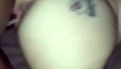 I love getting bent over for that massive black cock in interracial doggystyle action