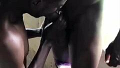 Why Do Gay Black Hunks Bang Roughly in Unfinished Building?