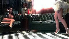 Oh, you into those dark desires? Tell me, how does this soft lesbian fantasy scene make you feel with all that licking?