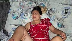 Can a tattooed blonde take cock punishment in the garage