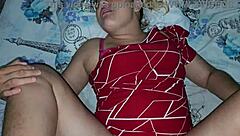 Can a tattooed blonde take cock punishment in the garage