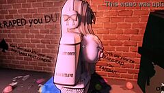 i got annoyed so i punished her like a bot in roblox