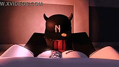 i got annoyed so i punished her like a bot in roblox