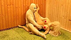 Sex doll catalina valentina and sex doll marsalina valentina took turns getting fucked by valentino in interracial action