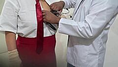 Hey, watch this intense scene where an Indian doctor takes control of a student patient in the hospital for a wild girlfriend-style encounter