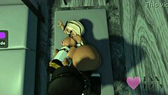 Having fun with three bold beauties in Roblox scenes