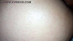 boyfriend preps girlfriend's ass in intimate homemade bedroom close-up session