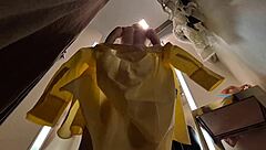 Hidden Camera Captures Naked Young Blonde Girl Changing With Heart-Pounding Excitement