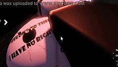 i got annoyed so i punished her like a bot in roblox