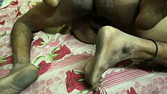 Young 18+ guy gets his big penis sucked by mature desi woman before drilling her wet pussy