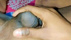 just rubbing my limp little clitty and letting out a warm piss stream