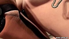 Tied up star nine gets fucked hard by maxine x