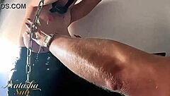 hardcore domination with handcuffs ropes nipple clamps and screams everywhere