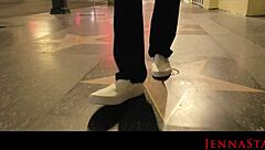 Big Black Cock Pickup Leads To Intense Face Fucking And Rough Pounding With Curvy Milf Jenna Starr And Isiah On Hollywood Blvd