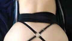 hey check out this college amateur girl getting dirty fucked doggystyle in ass