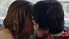 Boyfriend looking for funding convinces girlfriend with intimacy issues to fuck infront of perverted rich guy