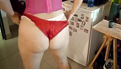 french slut in pink corset satin lingerie pink thong high heels hard fuck doggy style blowjob rimming masturbation dildo?