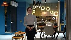 Sexy Housekeeper's Tight Anal Gets Pounded By Boss!